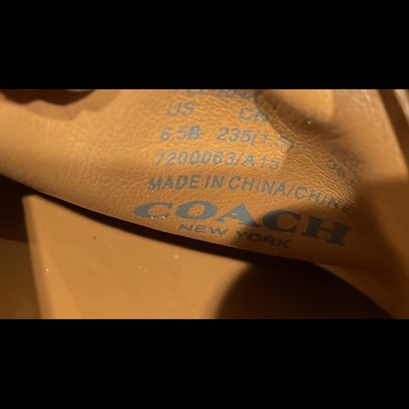 Coach Felisha Signature Jacquard Loafers 6.5 AND FREE COACH WALLET TOO!! - Picture 4 of 7